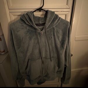 Victoria's Secret Gray Lightweight Sweater Jacket
